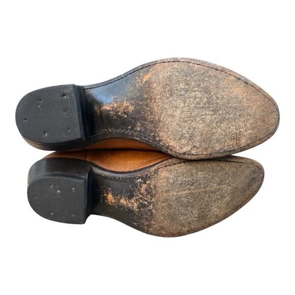 Justin Classic Western Cowboy Boot Golden Saltillo Women size 7 B - Picture 7 of 7